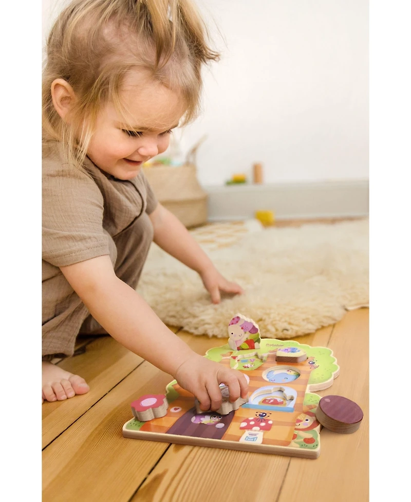 Bababoo and Friends Wooden Tree House Discovery Puzzle