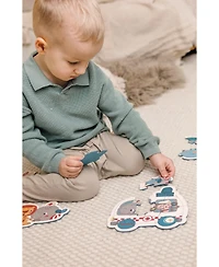 Bababoo and friends Wilma Whale Ambulance Figure Puzzle