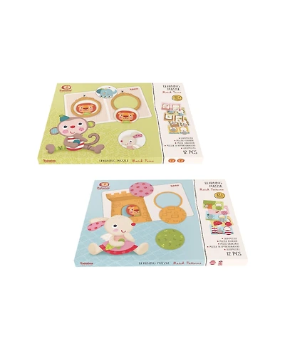 Bababoo and friends Match Pairs & Patterns Learning Puzzle Set