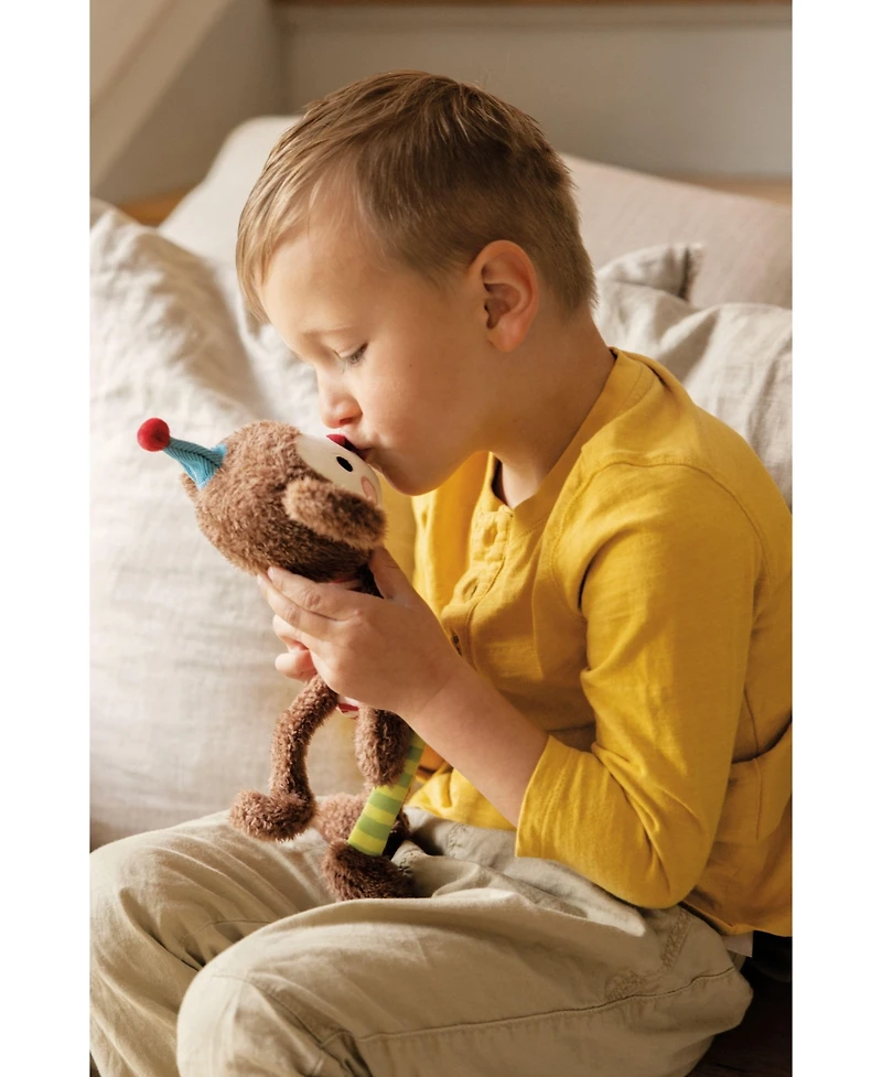 Bababoo and friends Yuki Monkey Let s All Be Friends Book & Plush Set