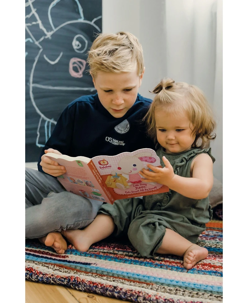 Bababoo and friends Pippa Bunny Character Book & Plush Set