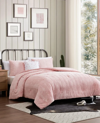 Wrangler Steer Head Stripe 3-Pc. Comforter Set, Twin/Twin Xl