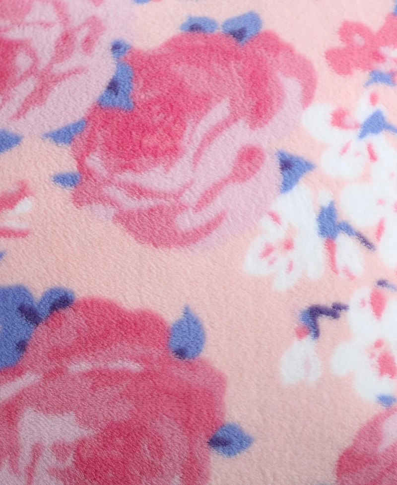 Betsey Johnson Betsey Xox Floral Novelty Decorative Pillow, 48" X 20"