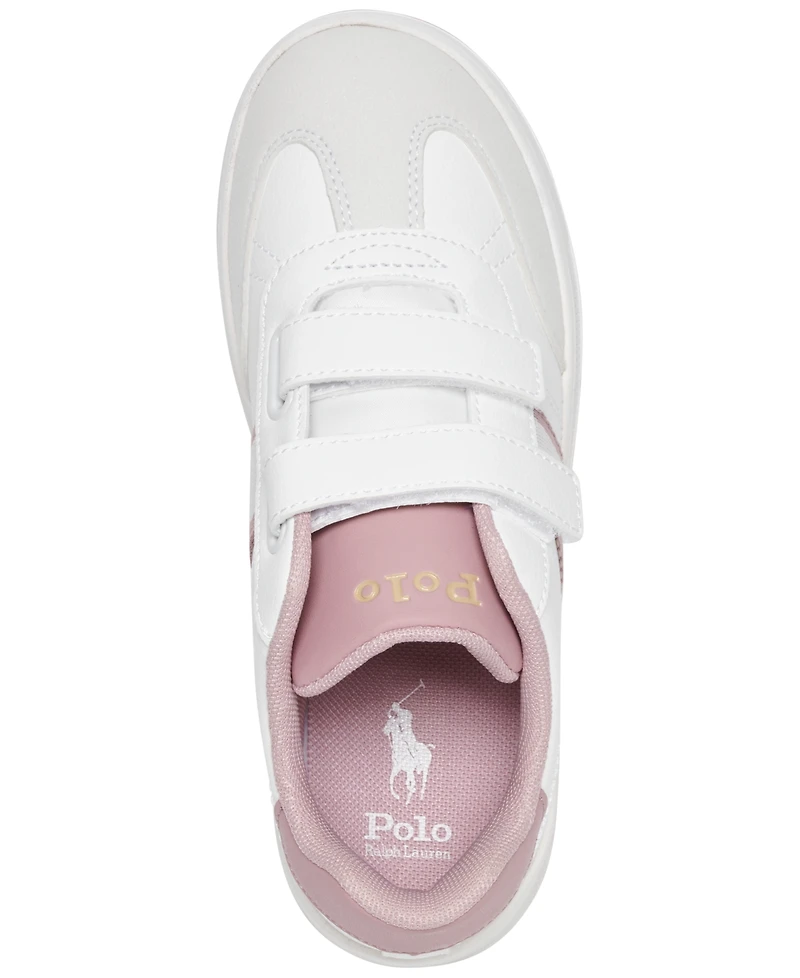 Polo Ralph Lauren Little Kids Heritage Court Iii T-Toe Casual Sneakers from Finish Line