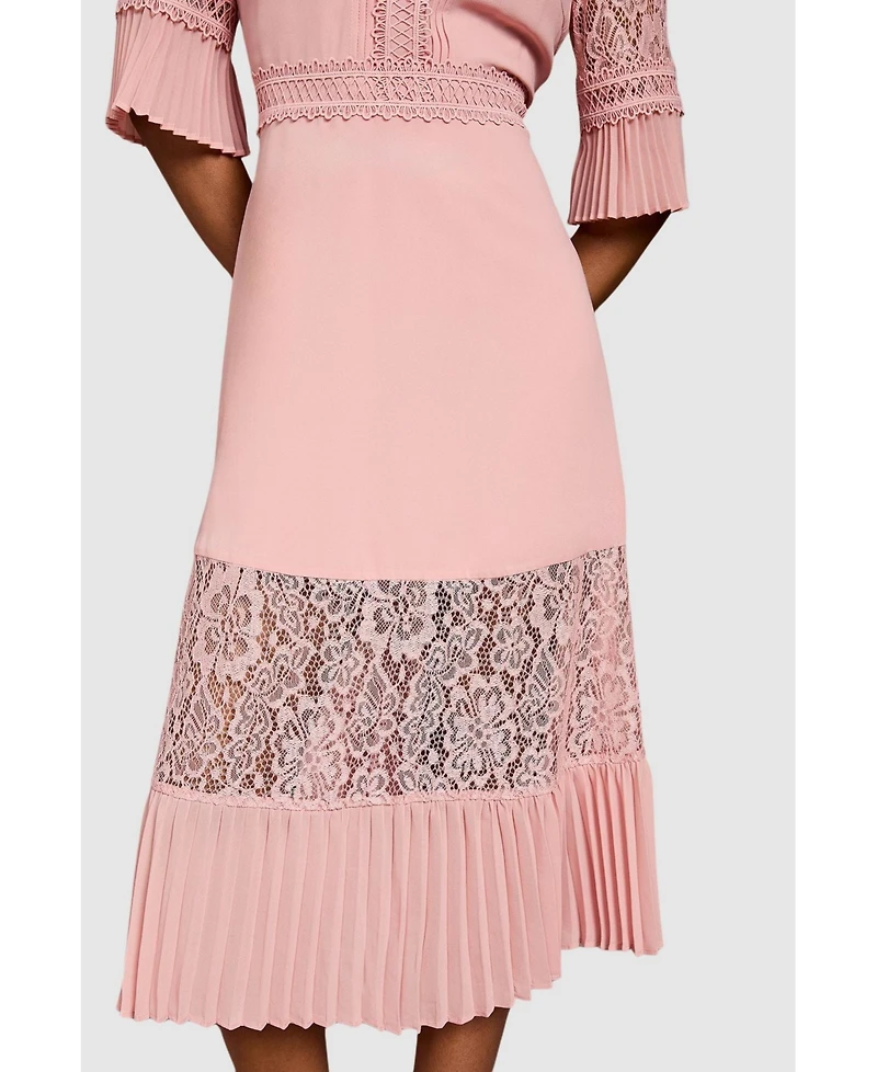 Coast Women's Lace Insert Midi Dress