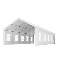 Streamdale Furniture Carport Canopy 16x32 Heavy Duty Metal Carport Garage Outdoor Shelter