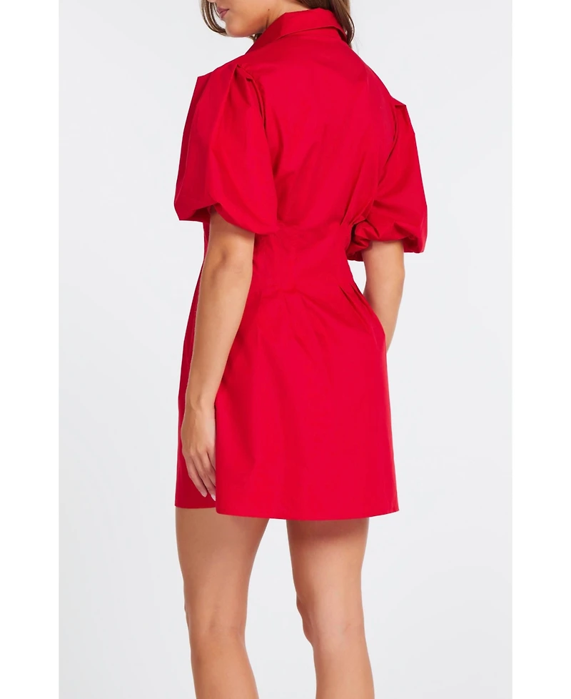 Bishop + Young Women's Bishop + Young Jacqueline Bubble Sleeve Dress