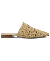 Mia Women's Jany Raffia Slip-On Mule Flats