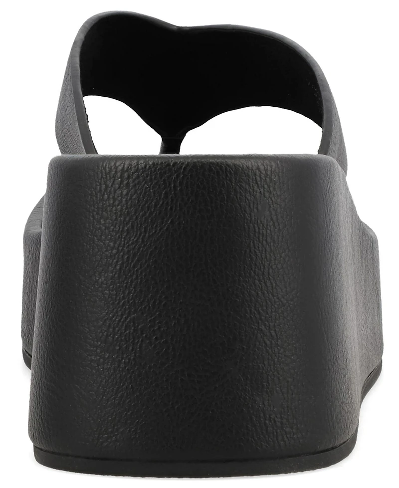 Mia Women's Niccola Slip-On Platform Thong Sandals