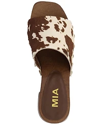 Mia Women's Emmerie Slip-On Platform Casual Sandals