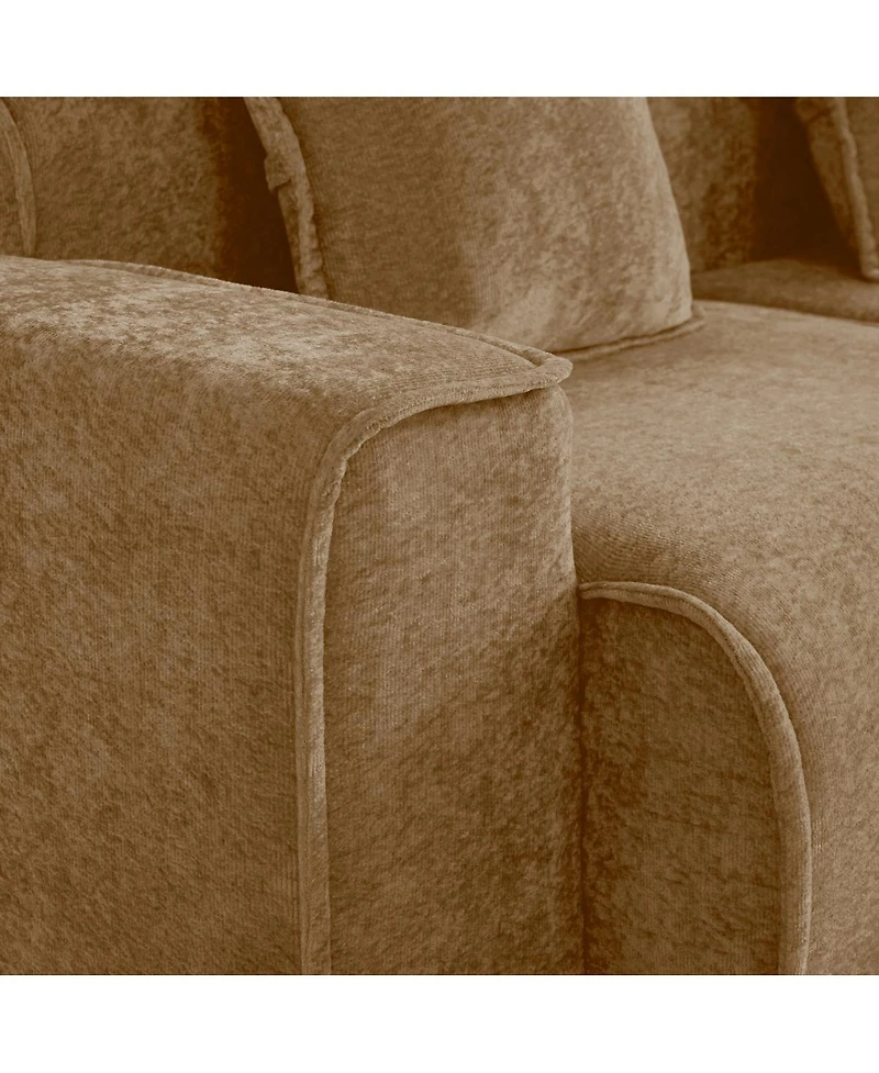 Streamdale Furniture Premium Velvet Modular Sectional Sofa - Unmatched Comfort & Easy Setup