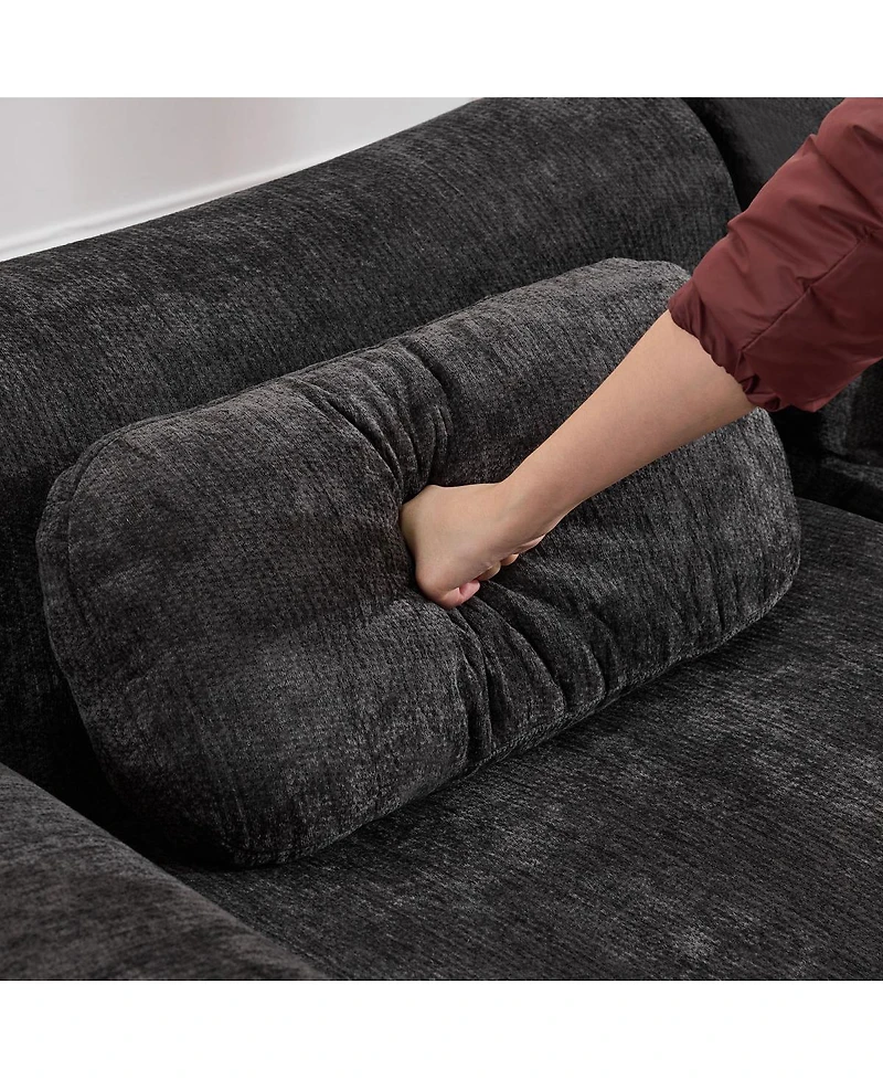 Streamdale Furniture Modular Combination Armchair, Bamboo Joint Shape