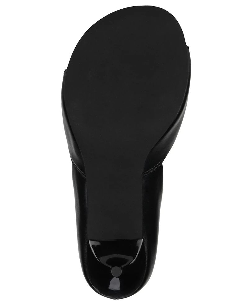 Jeffrey Campbell Women's Phases Vinyl Slip-On Dress Sandals