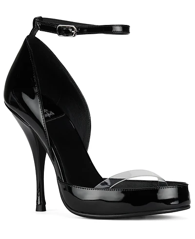 Jeffrey Campbell Women's Gouache Round Toe Dress Sandals