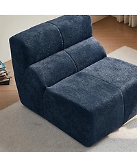 Streamdale Furniture Luxury Cloud-Soft Velvet Single Sofa Chair