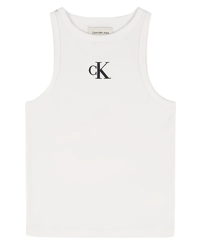 Calvin Klein Girls' 8-16 Sleeveless Pull-On Tank Top