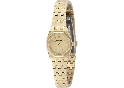 Invicta Women's 49871 Mini Quartz VC00 Gold Dial Watch