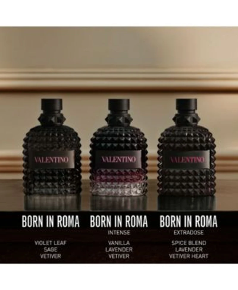 Uomo Born In Roma Intense Eau De Parfum Fragrance Collection