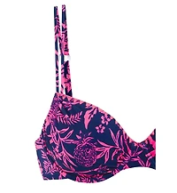 Lascana Women's Tropical Underwire Bikini Swimsuit Top Bra Sizing