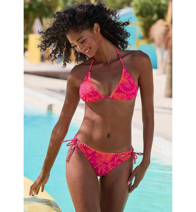 Lascana Women's Tropical Side Tie Bikini Swimsuit Bottom