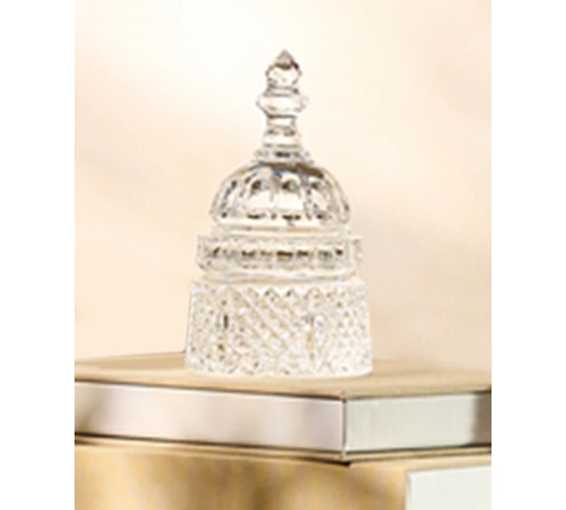 Waterford Us250 5" Crystal US Capitol Collectible