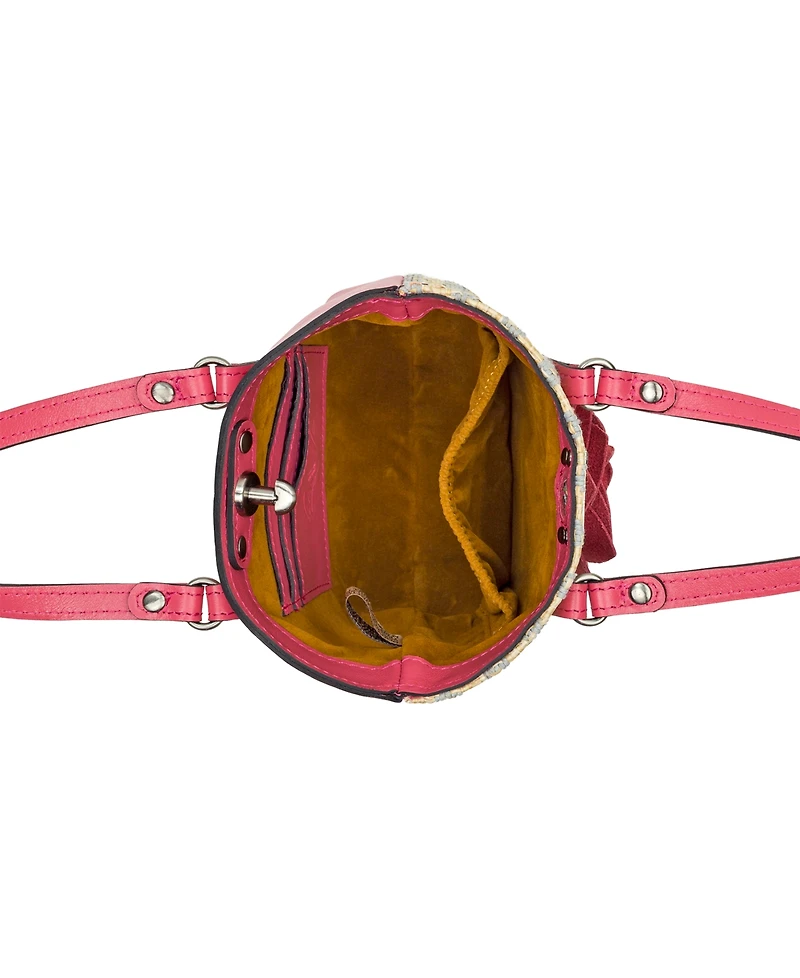 Patricia Nash Benvenuto Rose and Chain Mini Shoulder Bag