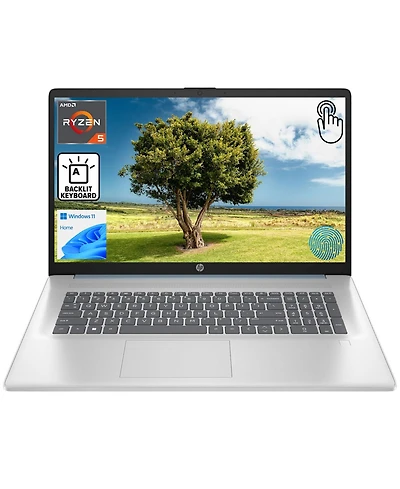 Hp Essential 17.3" Entry Traditional Laptop Amd Ryzen 5 7430U 32GB Ram Amd Radeon Graphics 2TB Ssd Storage Windows 11 Home Hd+ 60Hz