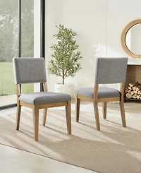 Selby 36.4" Rubberwood Upholstered Dining Chair