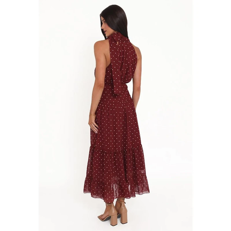 Petal and Pup Women's Leona Halterneck Maxi Dress