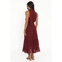 Petal and Pup Women's Leona Halterneck Maxi Dress