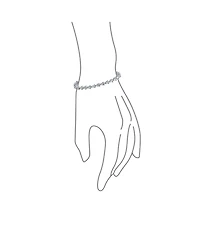 Bling Jewelry Delicate 12CTW Cz Pear Shape Teardrop Cubic Zirconia Tennis Bracelet Plated 7-7.5 Inch