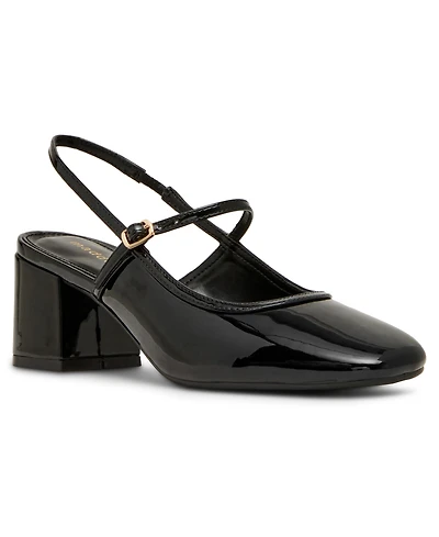 Madden Girl Women's East Slingback Mary Jane Pumps