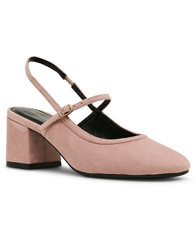 Madden Girl Women's East Slingback Mary Jane Pumps