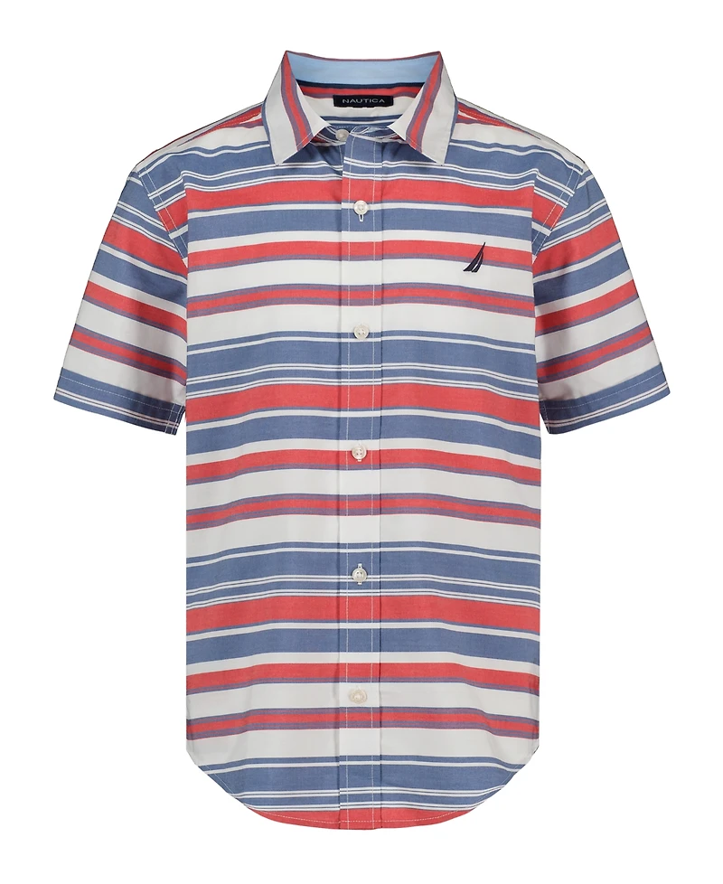 Nautica Boys' 8-20 Short-Sleeve Shirt
