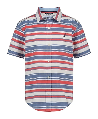 Nautica Boys' 8-20 Short-Sleeve Shirt