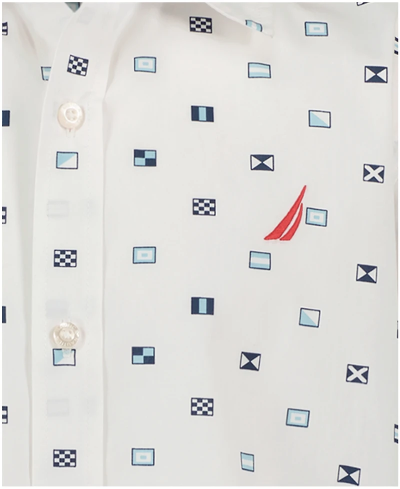 Nautica Boys' 8-20 Short-Sleeve Shirt