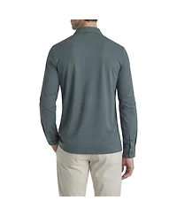 Level 7 Men's Office-Leisure Collection Cool Tech Seamless Long Sleeve Shirt