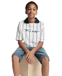 Tommy Hilfiger Boys' 8-20 Short-Sleeve Collared T-Shirt