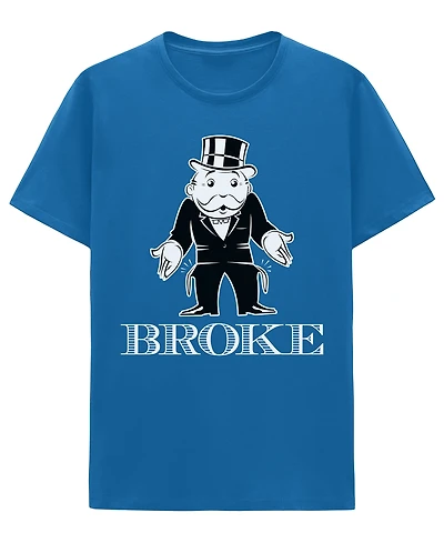 Hybrid Apparel Men's Short-Sleeve Crewneck Classic Fit T-Shirt