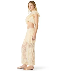 Steve Madden Women's High-Rise Ankle Length Faya Pants