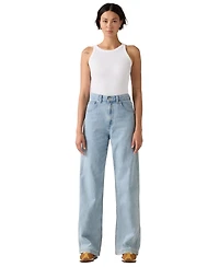 Levi's Women's Cinch-Waist Carpenter Lightweight Baggy Jeans
