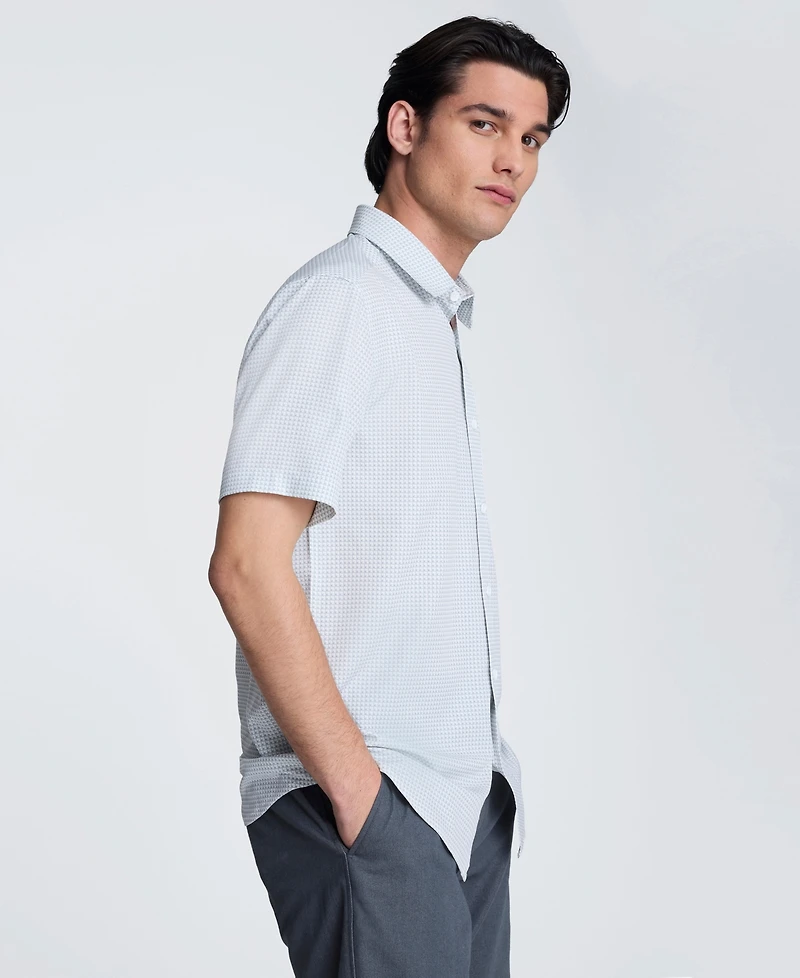 Kenneth Cole Men's Slim Fit Button-Down Shirt