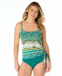 Coco Reef Women's Scoop Neck Pull-On Stella Tankini Top