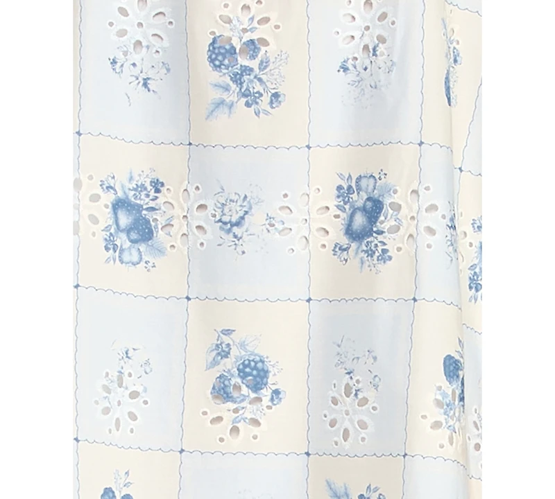 Beauty & Grace Women's Square Neck Sleeveless Printed Short Dress