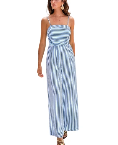Cupshe Women's Feeling Inspired Striped Jumpsuit