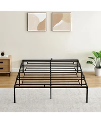 gaomon Full 10 Inch Metal Bed Frame Sturdy Steel Slats No Box Spring Needed Mattress Foundation Easy Set Up No Noise