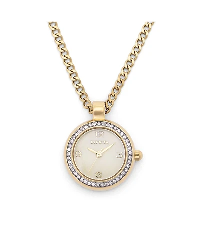 Invicta Women's 49932 Mini Quartz Mother of Pearl Dial Necklace Watch