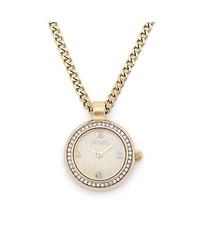 Invicta Women's 49932 Mini Quartz Mother of Pearl Dial Necklace Watch