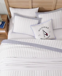 Tommy Hilfiger Hilfiger Resort Washed Microfiber 3-Pc. Quilt Set, King