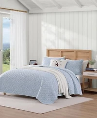 Tommy Hilfiger Boating Flags Cotton Reversible Quilt Sets